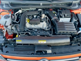 VW Polo United orange - Motorraum