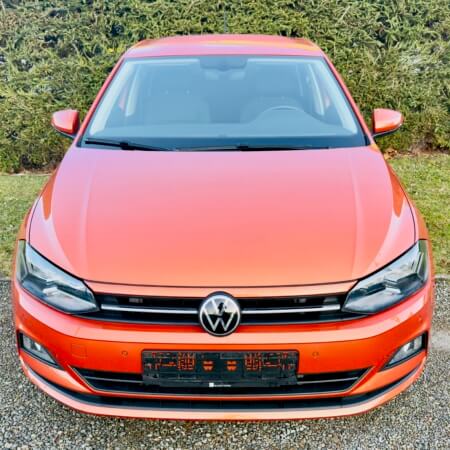 VW Polo United orange - vorn