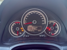 VW up! weiß -Armaturen